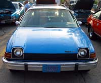 Blue Pacer at cruise night